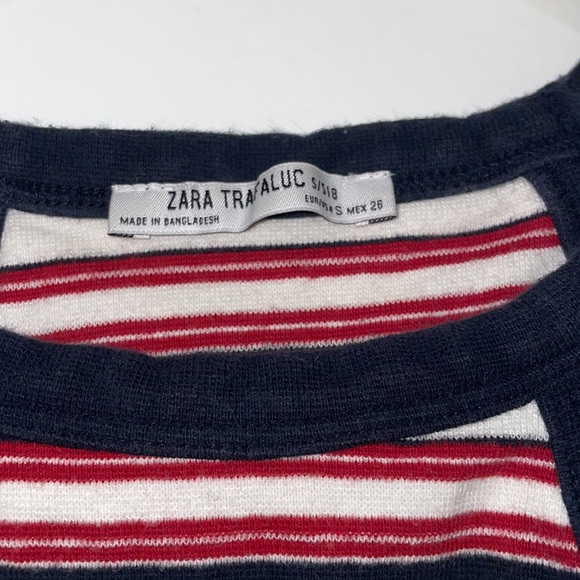 Zara cropped striped tank top - Picture 2 of 2